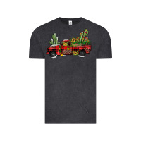Vintage Black christmas truck Vintage Tee - JahusDesignShop
