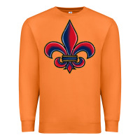 Carrot louisiana fleur de lis Premium Sweatshirt - BarkalooDesign