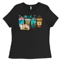 Black jesus coffee cups Ladies Tee - texasbilliewilder