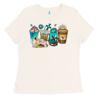 Bone jesus coffee cups Ladies Tee - texasbilliewilder