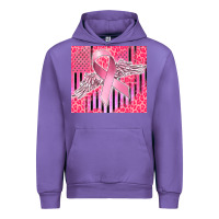 Tulip cancer awareness american flag Urban Hoodie - CowGirlArtShop