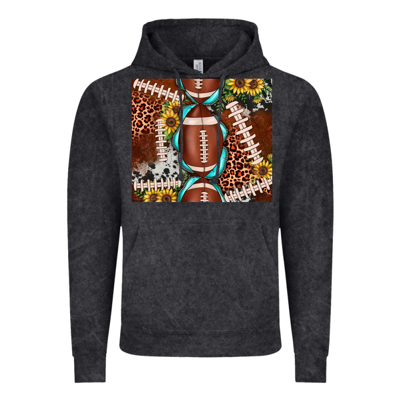 Football Leopard Gemstone Sunflower Tumbler3 Vintage Hoodie by JahusDesignShop | Teevron