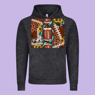 Football Leopard Gemstone Sunflower Tumbler3 Vintage Hoodie Designed By Jahusdesignshop