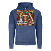 Vintage Denim football leopard gemstone sunflower tumbler3 Vintage Hoodie - JahusDesignShop