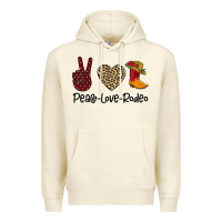 Sandshell Peace Love Rodeo Premium Hoodie - Bettercallsaul