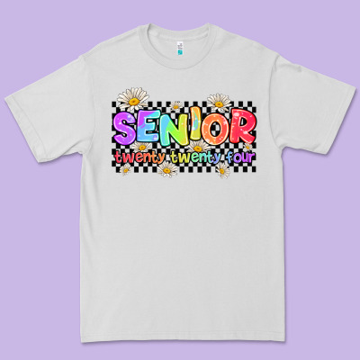 Senior Twenty Twenty Four Premium Tee Designed By Adodesignshop
