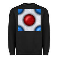 Black Glitter 4th Of July Seamless Pattern Heavyweight Sweatshirt - BundleAndBundleShop