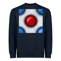 Navy Glitter 4th Of July Seamless Pattern Heavyweight Sweatshirt - BundleAndBundleShop