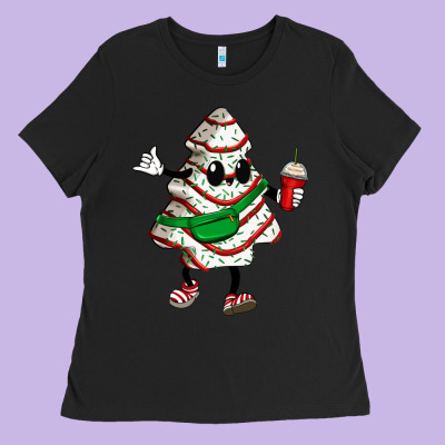 Little Debbie Christmas Tree Cakes Ladies Tee Designed By Zillion Design Studio