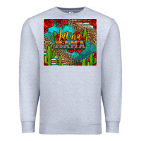 Heather Grey latina mama Premium Sweatshirt - Jasminsmagicworld