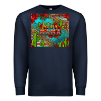 Navy latina mama Premium Sweatshirt - Jasminsmagicworld