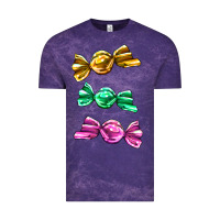 Cloud Purple colorful candies Vintage Tee - AdoDesignShop