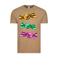 Vintage Coffee colorful candies Vintage Tee - AdoDesignShop