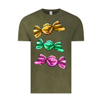 Vintage Olive colorful candies Vintage Tee - AdoDesignShop