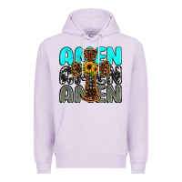 Lilac amen Premium Hoodie - JahusDesignShop