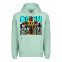 Seafoam amen Premium Hoodie - JahusDesignShop
