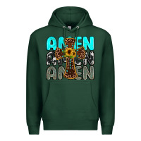 Sports Green amen Premium Hoodie - JahusDesignShop