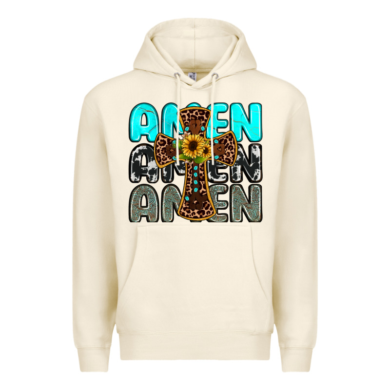 Amen Premium Hoodie by JahusDesignShop | Teevron