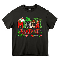 Asphalt christmas medical assistant Heavy Core Tee - Zillion Design Studio