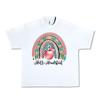 White hello headstent Urban Heavy Tee - JahusDesignShop