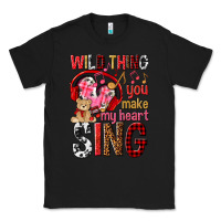 Black wild thing you make my heart sing Classic Tee - NancyCooperArtShop