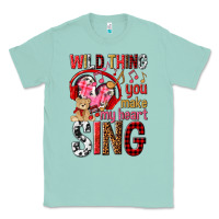Seafoam wild thing you make my heart sing Classic Tee - NancyCooperArtShop