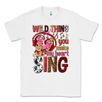 White wild thing you make my heart sing Classic Tee - NancyCooperArtShop