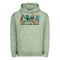 Pigment Oil Green certified medical assistant Urban Hoodie - CowGirlArtShop