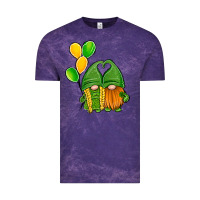 Cloud Purple St Patrick's Day Gnomes Vintage Tee - Jasminsmagicworld