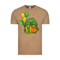 Vintage Coffee St Patrick's Day Gnomes Vintage Tee - Jasminsmagicworld