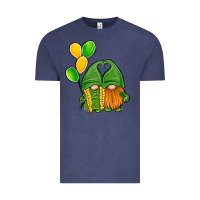 Vintage Denim St Patrick's Day Gnomes Vintage Tee - Jasminsmagicworld