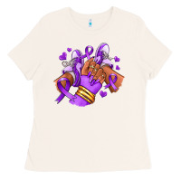 Bone domestic violence afro girl sneakers Ladies Tee - RanaPortraitStore