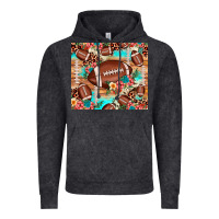 Football Leopard Cowhide Vintage Hoodie | Teevron