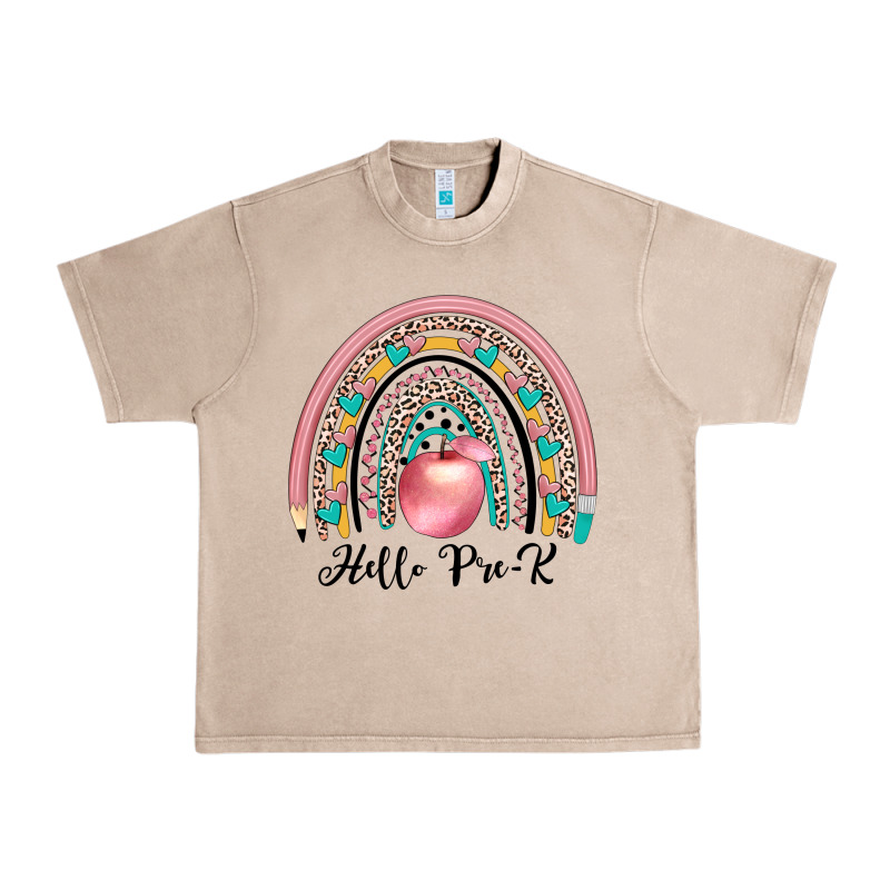 Hello Pre K Urban Heavy Tee by JahusDesignShop | Teevron