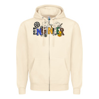 Sandshell engineer Zipper Hoodie - NancyCooperArtShop