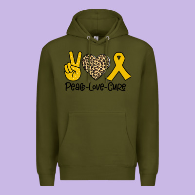 Peace Love Cure Premium Hoodie Designed By Bettercallsaul