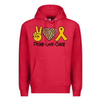 Cardinal Peace Love Cure Premium Hoodie - Bettercallsaul