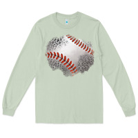 Matcha leopard baseball patch Long Sleeve Tee - Jasminsmagicworld