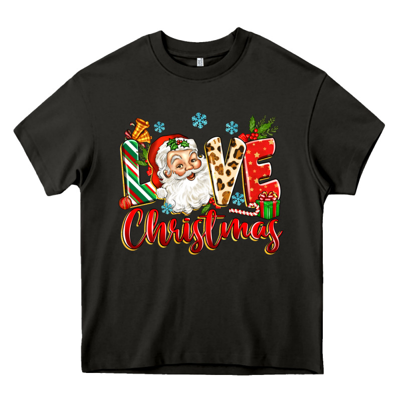 Love Christmas Heavy Core Tee by Zillion Design Studio | Teevron