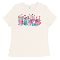 Bone lash hustler coffee cups Ladies Tee - texasbilliewilder
