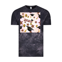 Cloud Black 2022 to graduation seamless pattern Vintage Tee - BundleAndBundleShop