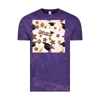 Cloud Purple 2022 to graduation seamless pattern Vintage Tee - BundleAndBundleShop