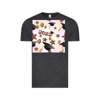 Vintage Black 2022 to graduation seamless pattern Vintage Tee - BundleAndBundleShop