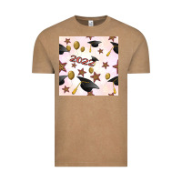 Vintage Coffee 2022 to graduation seamless pattern Vintage Tee - BundleAndBundleShop