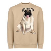 Mushroom pug Heavyweight Sweatshirt - JahusDesignShop