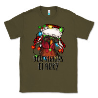 Army Green you serious clark Christmas vacation rooster Classic Tee - Jasminsmagicworld
