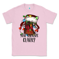 Bubblegum Pink you serious clark Christmas vacation rooster Classic Tee - Jasminsmagicworld