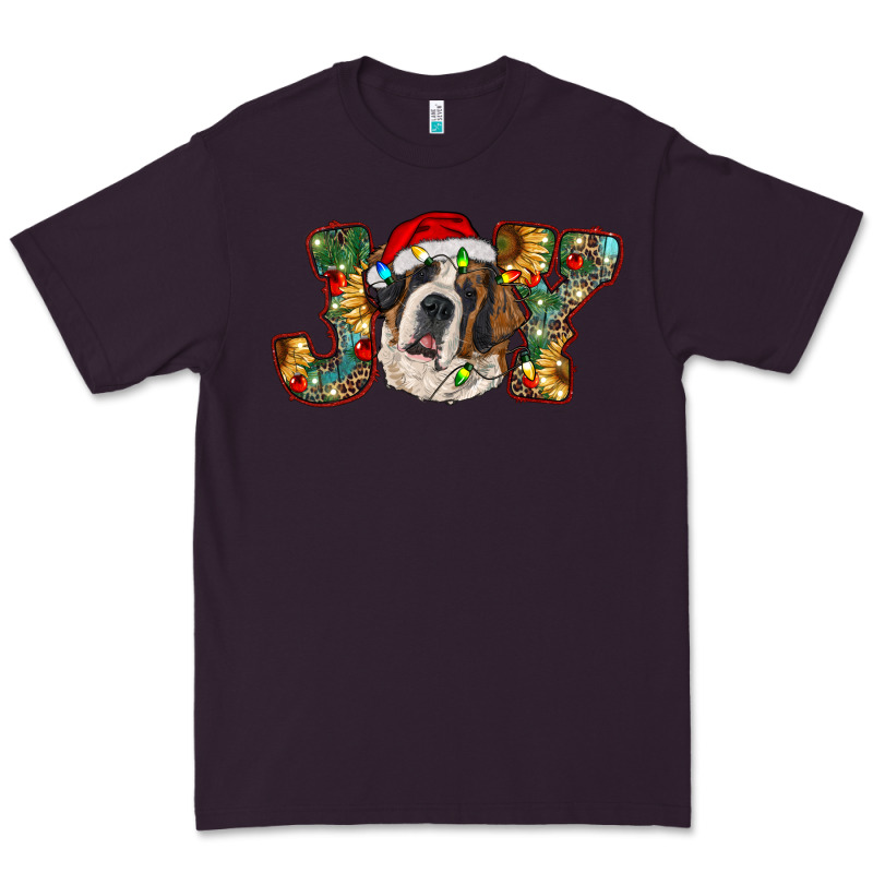 Saint Bernard Christmas Joy, Premium Tee by RanaPortraitStore | Teevron