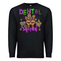 Black dental squad mardi gras teeth Premium Sweatshirt - Jasminsmagicworld