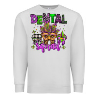 Dove Grey dental squad mardi gras teeth Premium Sweatshirt - Jasminsmagicworld